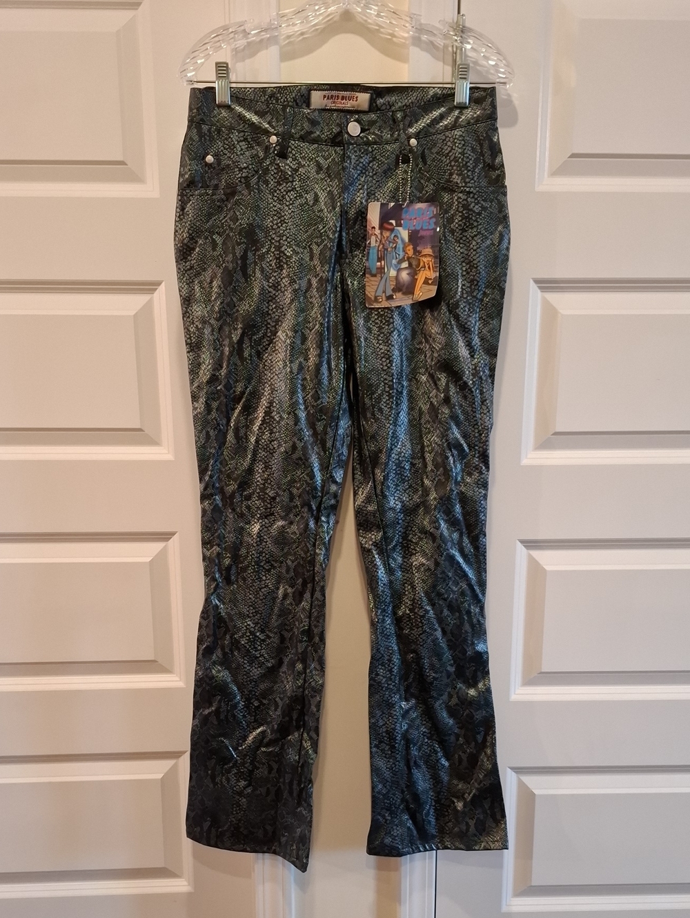 New Paris Blues Y2k 2000 Snakeprint Bootcut Multiple Sizes